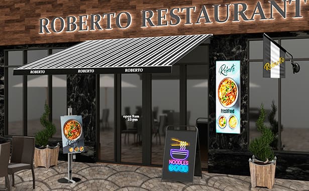 シーン:飲食店|誉PRINTING