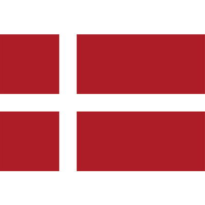 旗(世界の国旗) デンマーク 140×210cm-04510701D