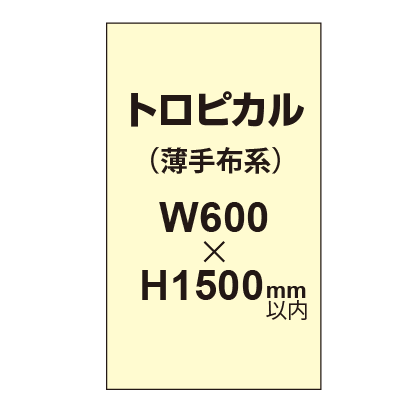トロピカル （薄手布系）【W600～H1500mm以内】