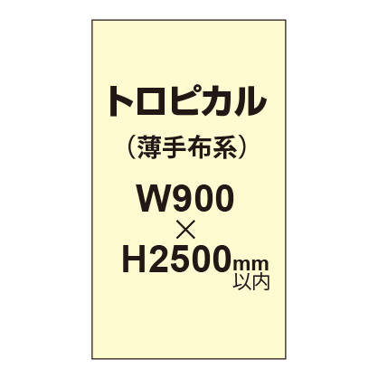 トロピカル （薄手布系）【W900～H2500mm以内】