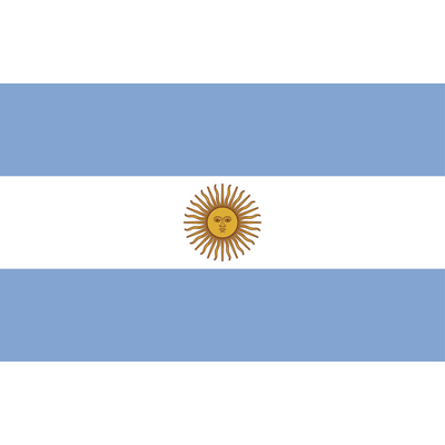 旗(世界の国旗) アルゼンチン 140×210cm-04500701D