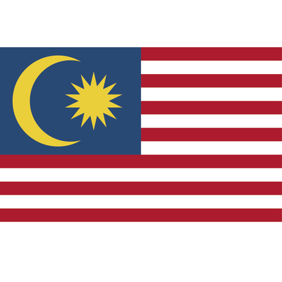 旗(世界の国旗) マレーシア 70×105cm-04516701E