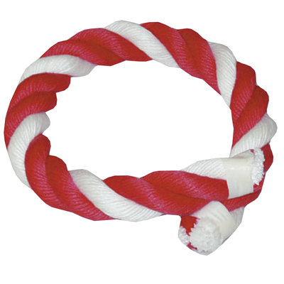 御神輿牽引ロープ-紅白（サイズ30mm×30m）
