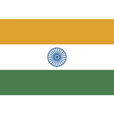 旗(世界の国旗) インド 90×120cm-04501901B