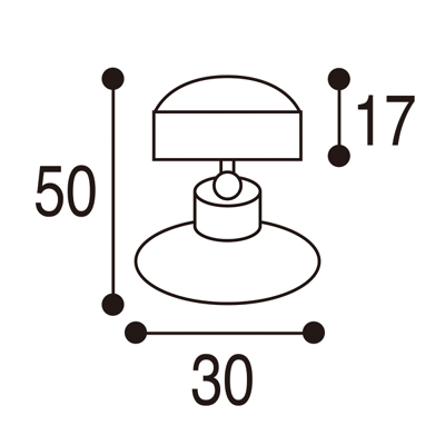 クリップホルダー UC-1Q(吸盤+カード差し) W30×H50（30コセット）
