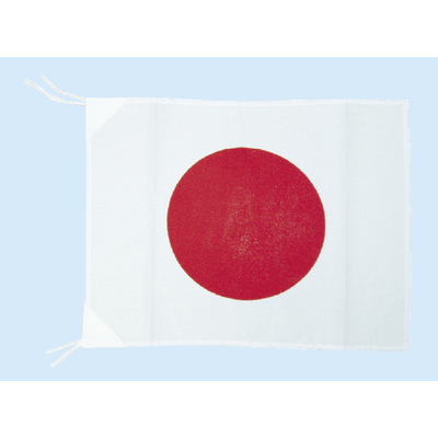 日本の国旗 金巾 34×43cm-046003003