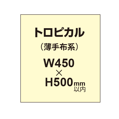 トロピカル （薄手布系）【W450～H500mm以内】