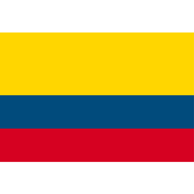 旗(世界の卓上旗) コロンビア-05005801B